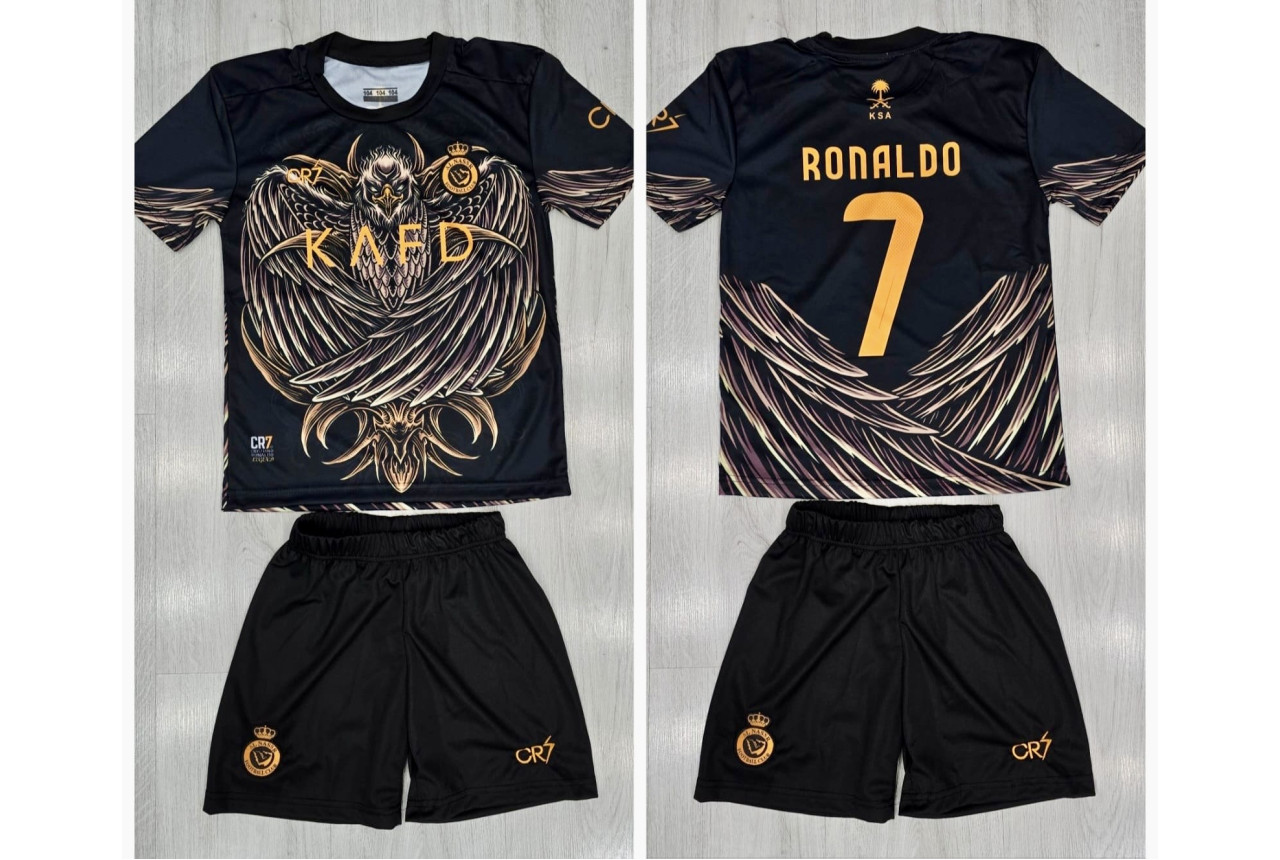 8368 Детски футболен комплект  AL NASSR CR7 Ronaldo 7